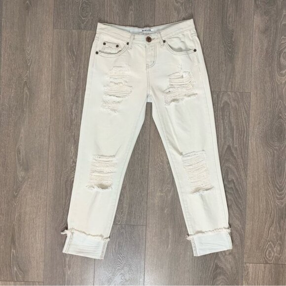 One Teaspoon Xanthe Awesome Baggies Jeans Boyfriend Distressed Light wash 24 - Picture 4 of 16